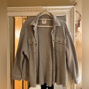 Aerie Lumberjane Waffle Button Up